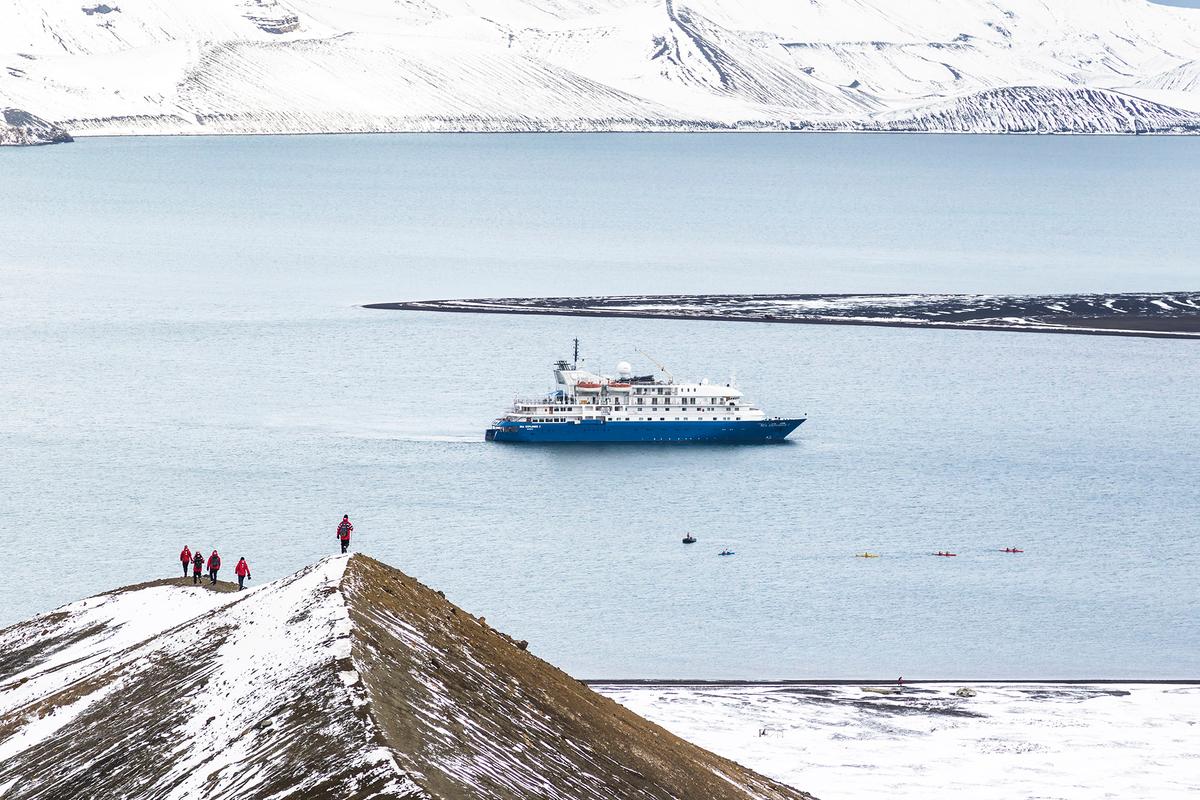 Because Antarctica doesn't have commercial airports, expedition ships are the main means of access for tourists who want to visit. (Andrew Peacock/Getty Images)