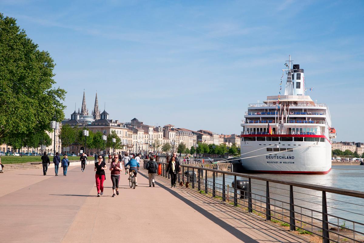 Cruise tourism allows ships to visit multiple countries on a single voyage, simplifying itineraries and transportation for passengers. (Holger Leue/Getty Images)