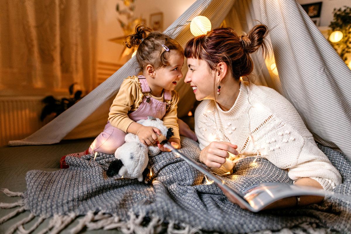 Stories of heroic virtue and moral lessons support the development of virtues essential for family life. (J_art/Getty Images)