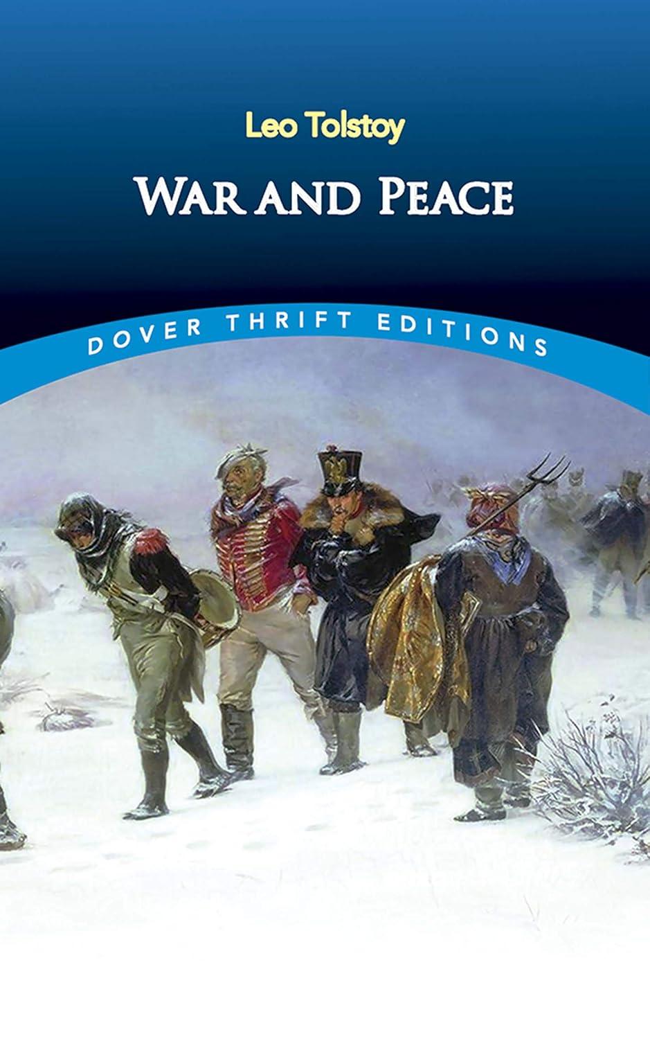 Tolstoy's novel is considered one of the greatest achievements in literature.