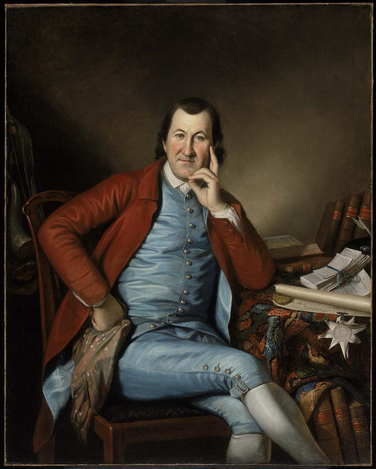 "Timothy Matlack," circa 1790, by Charles Willson Peale. Museum of Fine Arts, Boston. (Public Domain)