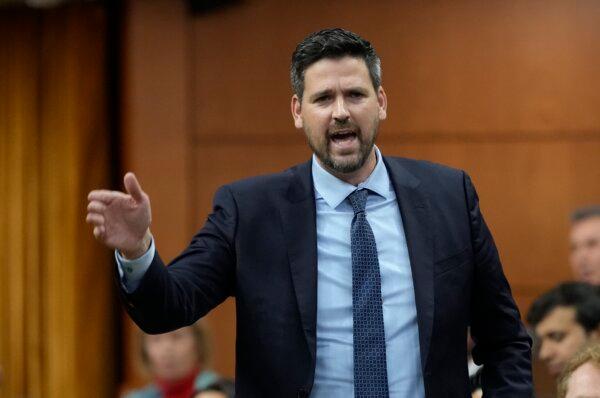 Justice Minister Sean Fraser rises during Question Period on Parliament Hill in Ottawa on Feb. 4, 2026. (The Canadian Press/Adrian Wyld)