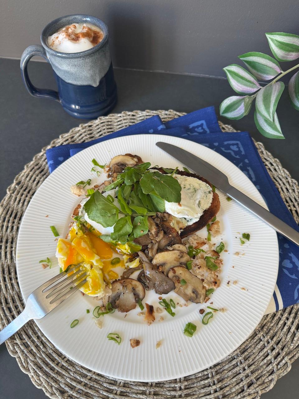 Using an assortment of mushrooms gives the dish a variety of flavors and textures. (JeanMarie Brownson/TCA)