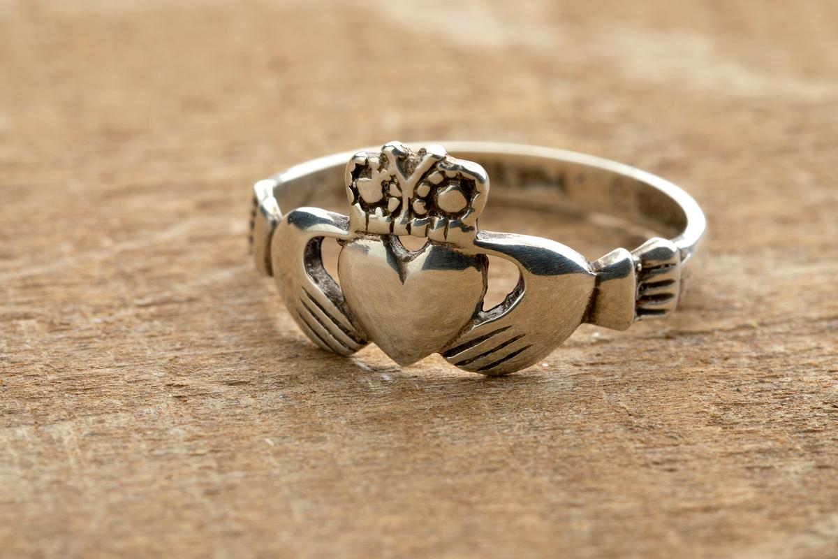 While Claddagh rings are sometimes used as friendship rings, they are most commonly used as engagement and wedding rings. (Picture Partners/Shutterstock)
