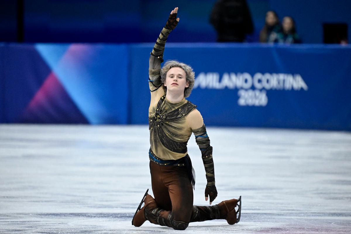 US Skating Star Ilia Malinin Leads After Near-Perfect Short Program at the Milan Cortina Olympics