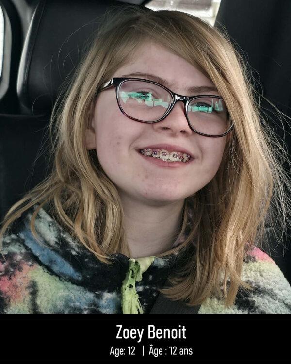 Zoey Benoit. (Courtesy of RCMP)