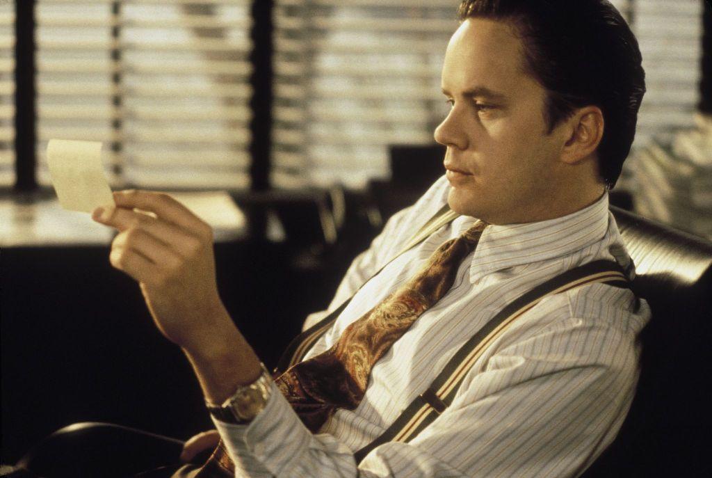 Griffin Mill (Tim Robbins), in "The Player." (Fine Line Features)