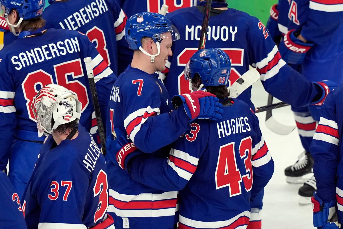 US Defeats Sweden, Canada Beats Czechia in Overtime to Reach Men’s Hockey Semifinals at Olympics