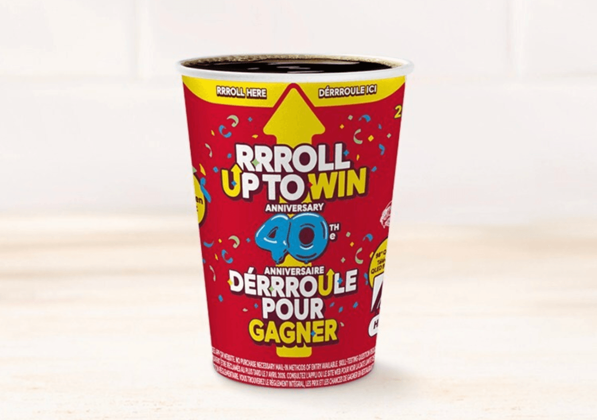 Roll Up The Rim Returning for Good, Tim Hortons Confirms