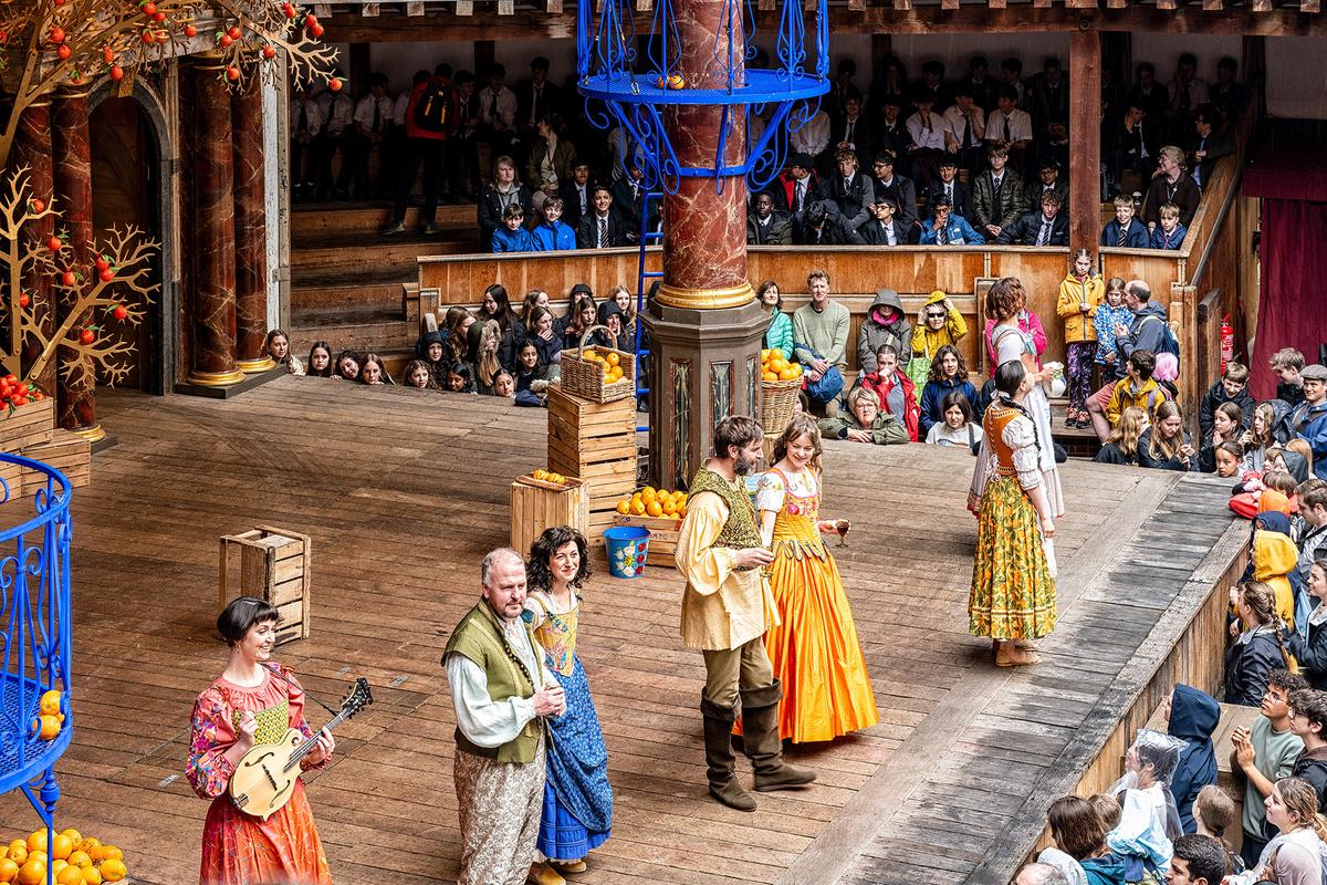 William Shakespeare's Globe Theatre features faithful performances, preserving both Shakespeare's stage and his scripts. (Barbara Ash/Shutterstock)
