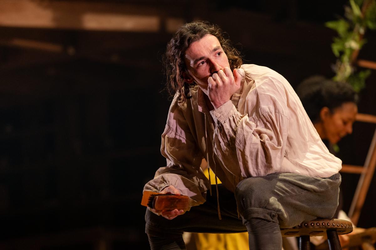 Shakespeare (Rory Alexander) is lost in thought, in "Hamnet." (Kyle Flubacker)