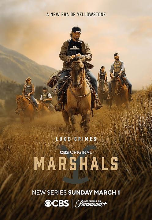 Poster for original series, "Marshals." (CBS)