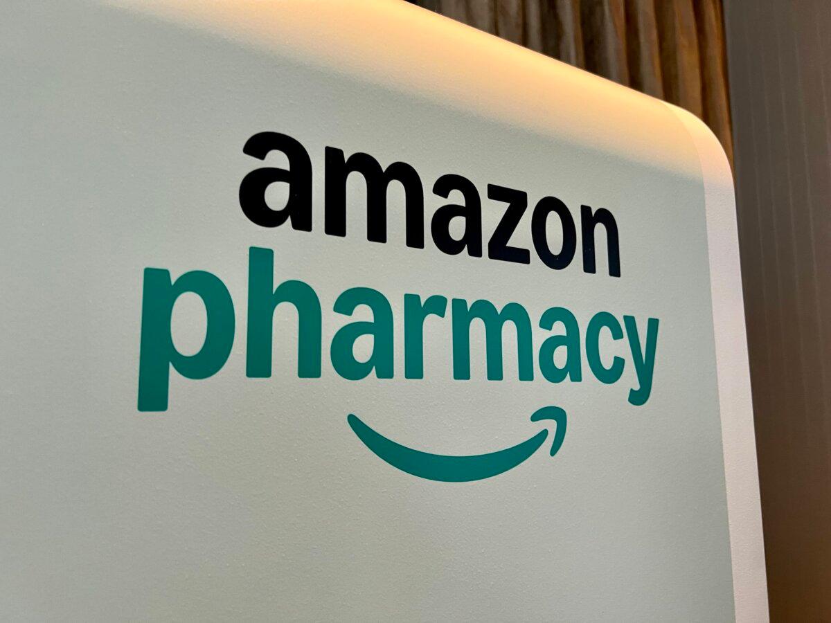Amazon Pharmacy displayed its new kiosks during the Urgent Care Connect conference in Nashville on Feb. 23. (Jacki Thrapp/The Epoch Times).
