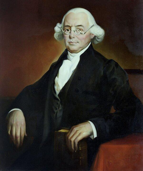 The official portrait of Supreme Court Justice James Wilson. Wilson called for a direct popular vote to elect the president. (Public Domain)