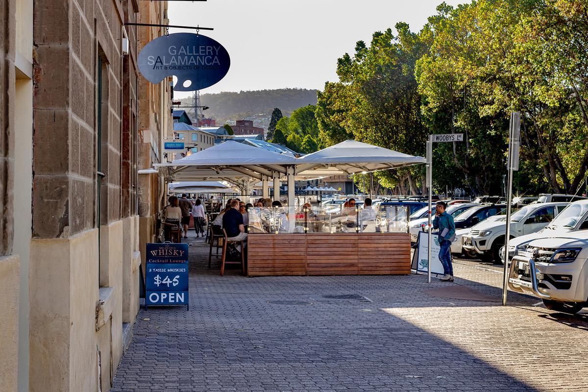 First opened in 1972, Salamanca Market has grown into Tasmania's most famous outdoor market. (Flexigav/Shutterstock)