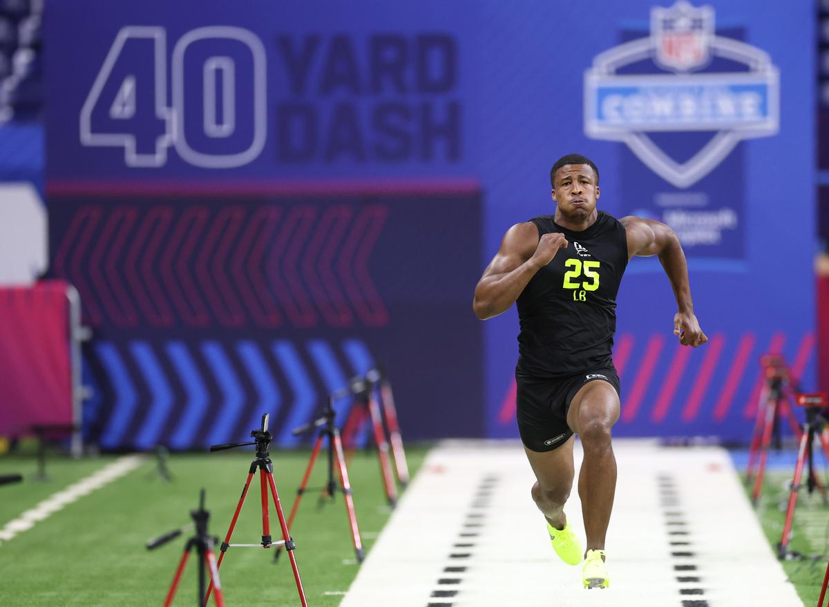 Ohio State’s Linebackers Put On Historic Display at Combine