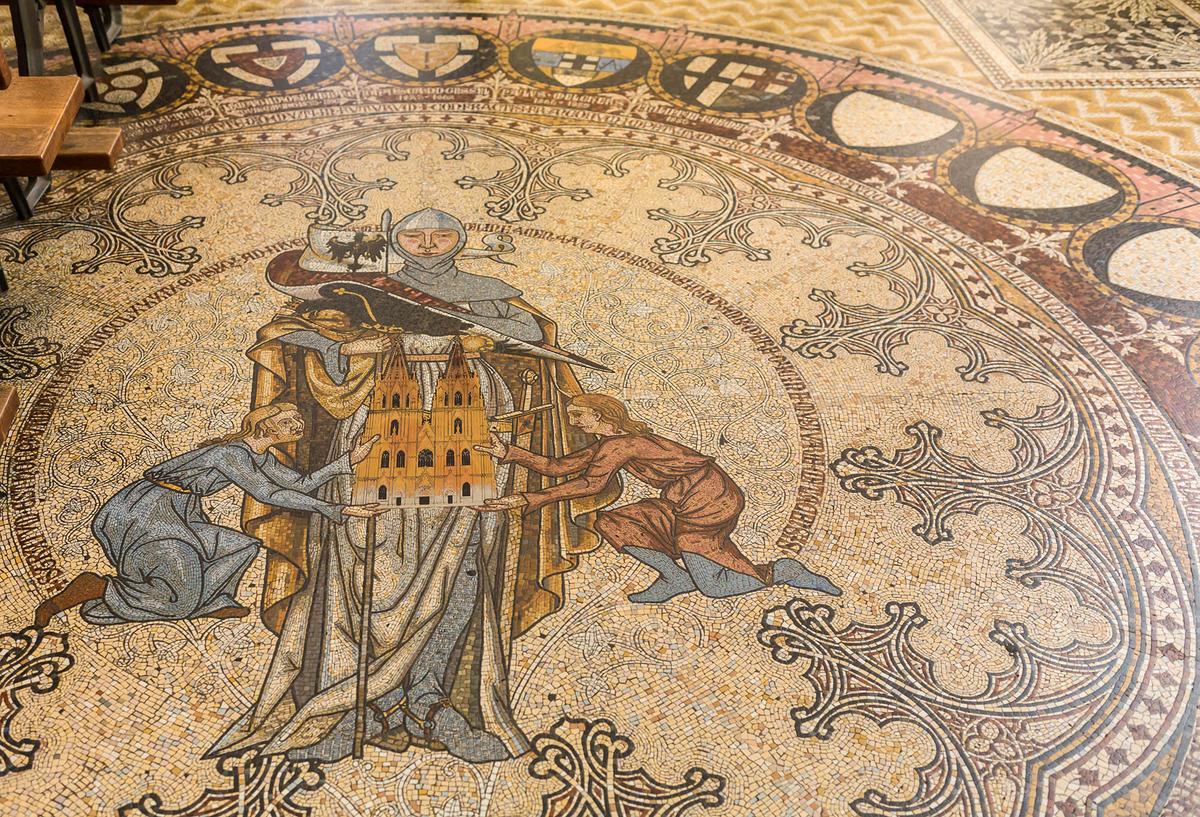 The medieval mosaic floor of the Santa Maria e San Donato Church dates to the 12th century. The church itself was founded as early as the seventh or ninth century and is considered one of the oldest religious buildings in the Venetian Lagoon. (Wassiliy/Getty Images)