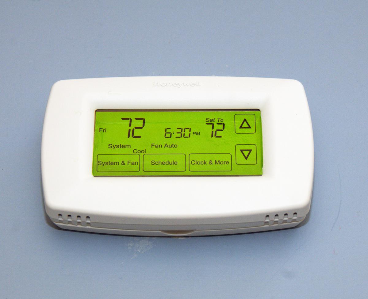 Install a Programmable Thermostat