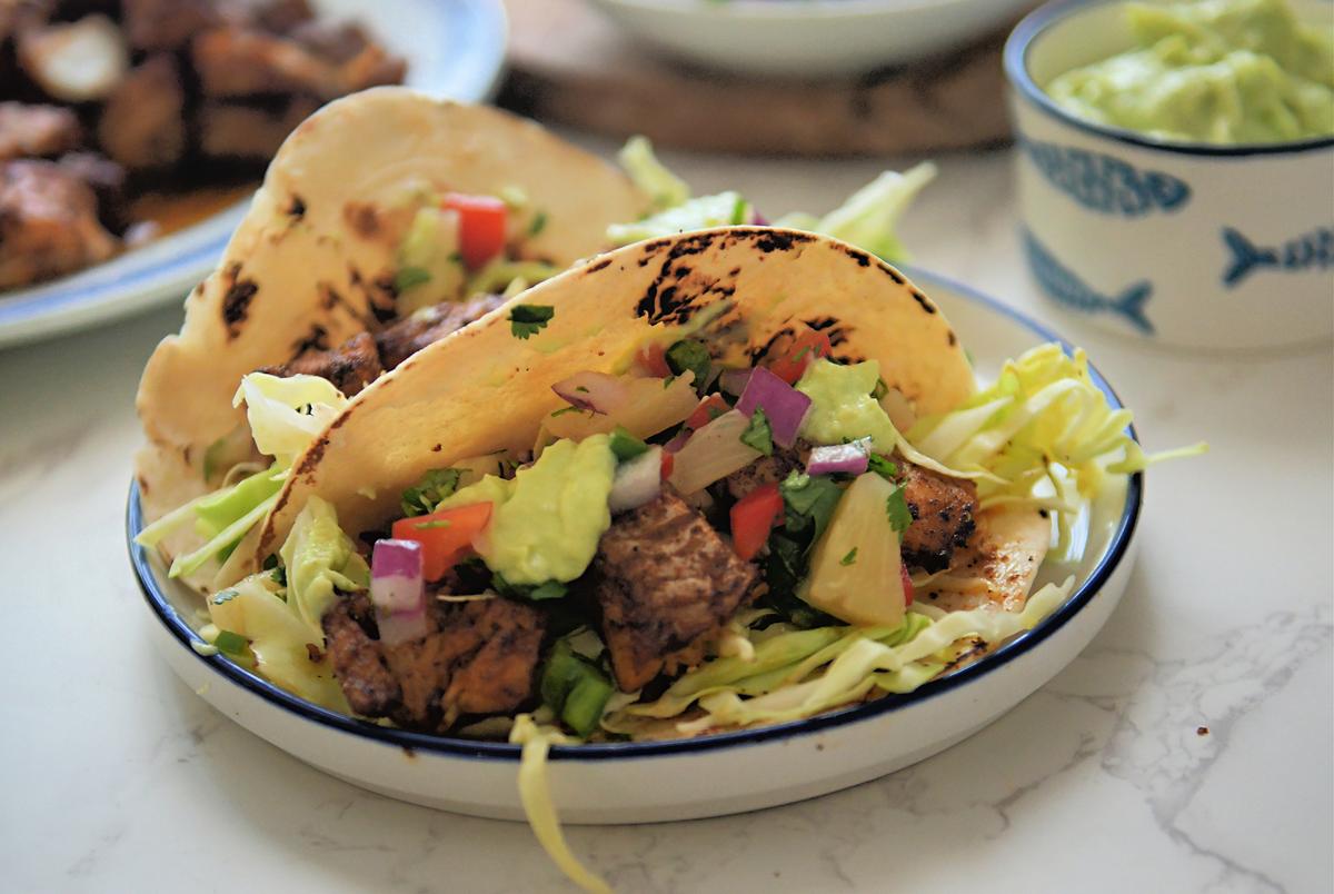 Pan-Fried Cod Tacos With Pineapple Salsa Is a Tasty Lenten Meal