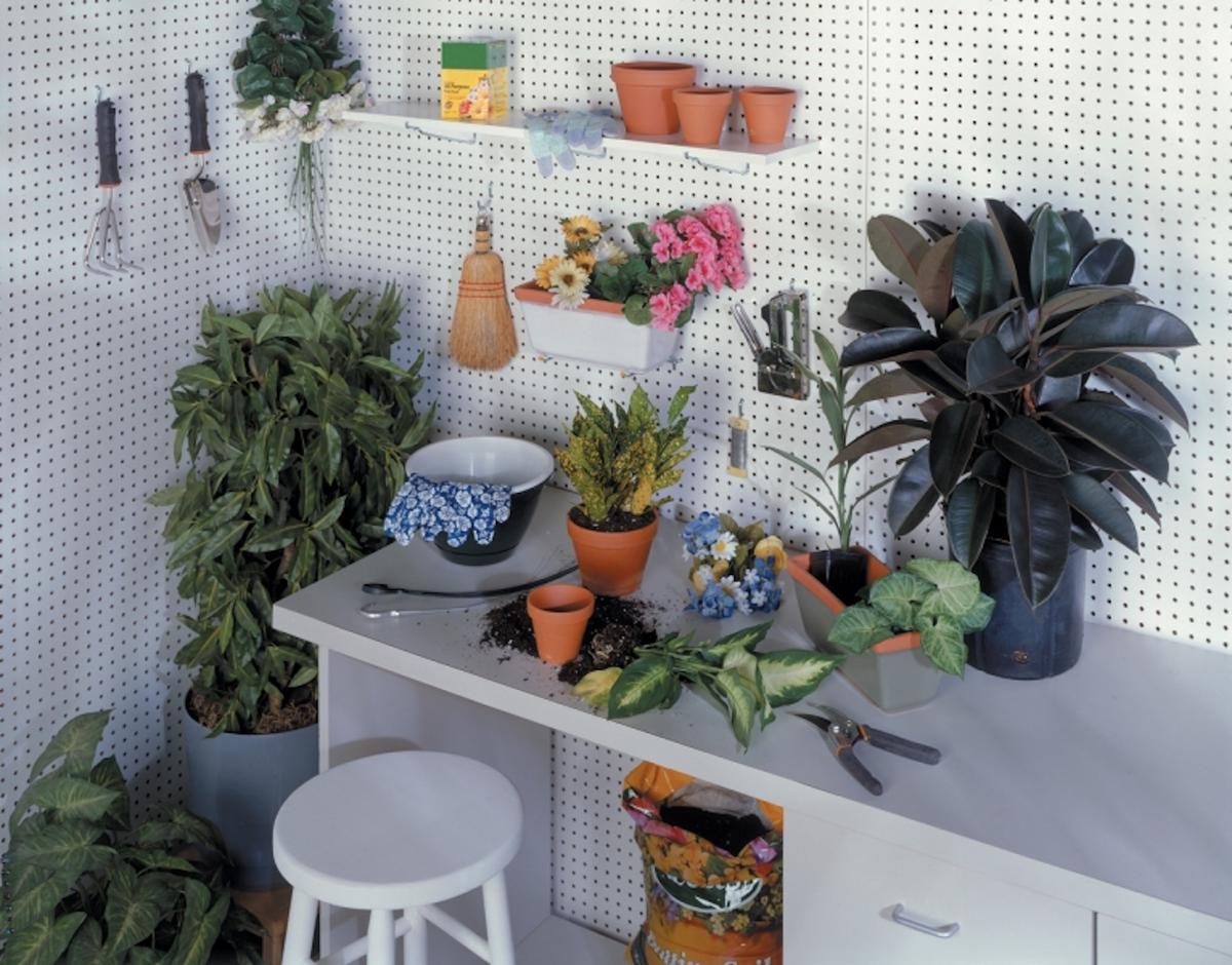 Hang a Pegboard Wall