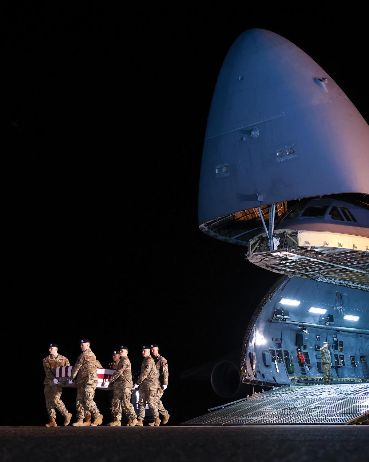 America in Photos: Dignified Transfer, Midwest Tornadoes, and National Tulip Day