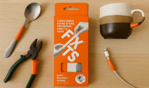Get ready to fix all your broken items with ease using FixIts - the eco-friendly, reusable, and non-toxic solution that can be moulded to almost anything.