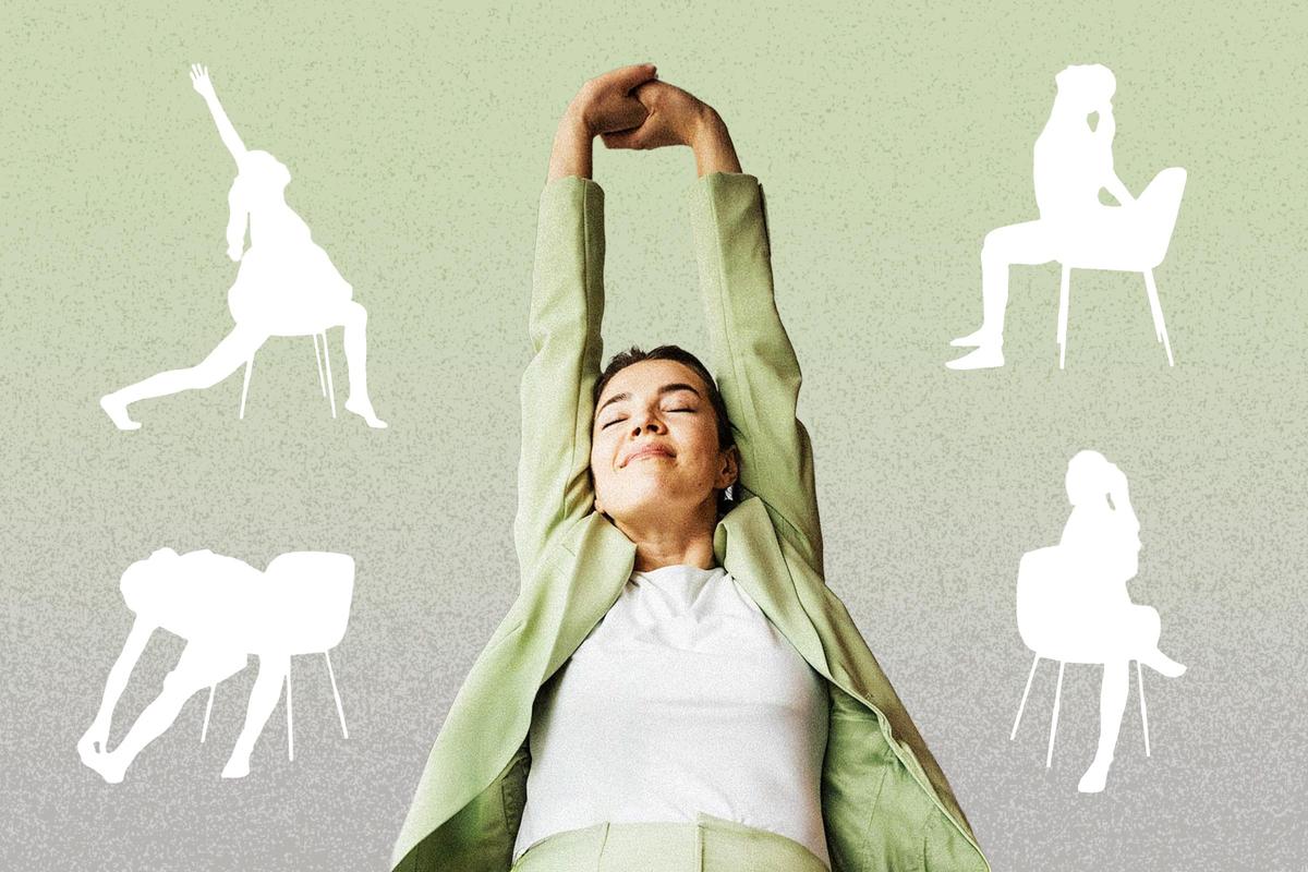 10-Minute Chair Stretch Routine to Restore a Light, Energized Body