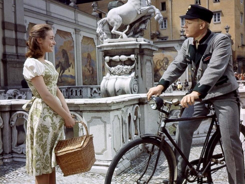 Leisl (Charmian Carr) and Rolfe (Daniel Truhitte), in "The Sound of Music." (Twentieth Century Fox)