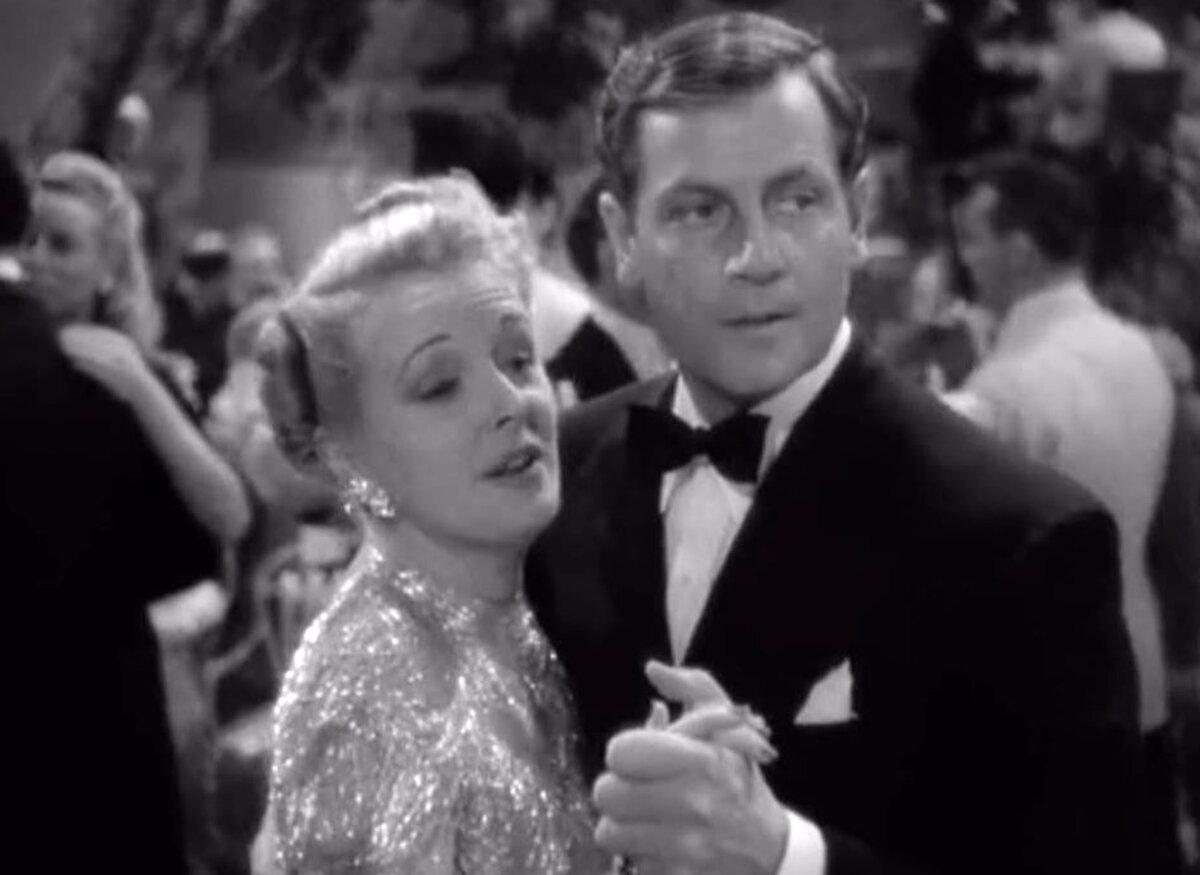 Princess Maud Centimillia (Mary Astor) dances with Tom Jeffers (Joel McCrea), in “The Palm Beach Story.” (Paramount Pictures)