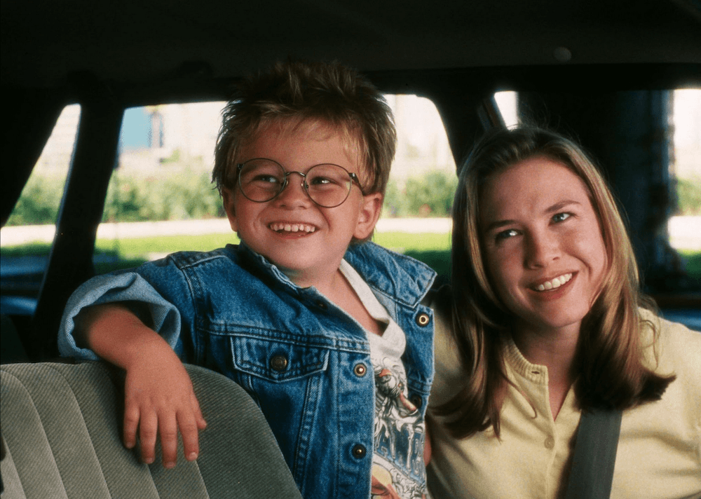 Single mom Dorothy Boyd (Renée Zellweger) and her son Ray (Jonathan Lipnicki), in “Jerry Maguire.” (TriStar Pictures)