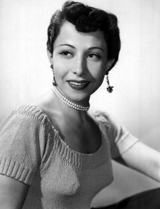 Photo of June Foray from the television program "Smilin' Ed's Gang." (Public Domain)