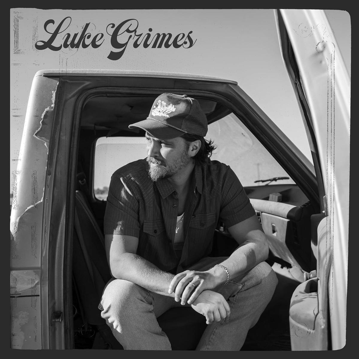 Luke Grimes 2024 self-titled debut album featuring track "No Horse to Ride." (Mercury Nashville)