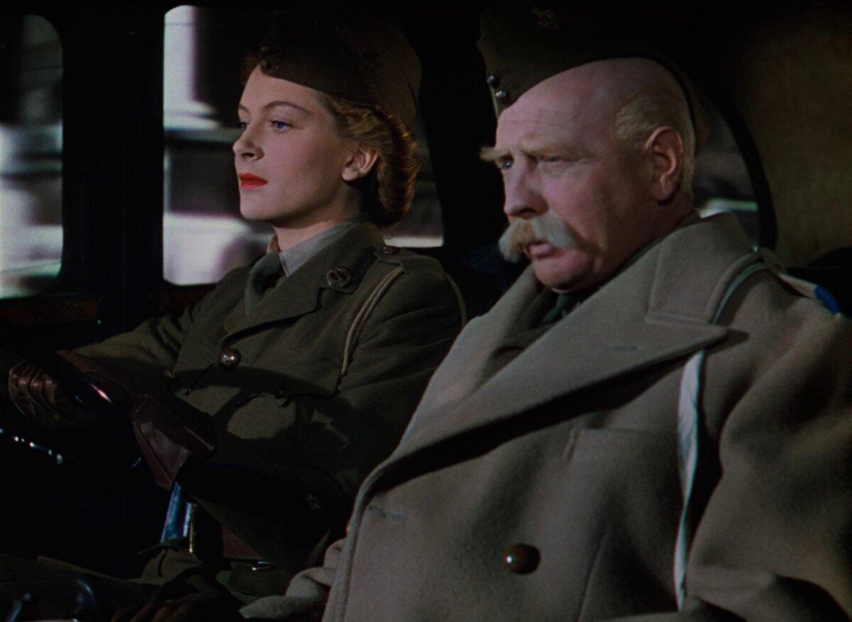 Angela "Johnny" Cannon (Deborah Kerr) and Clive Wynne-Candy (Roger Livesey), in “The Life and Death of Colonel Blimp.” (General Film Distributors)