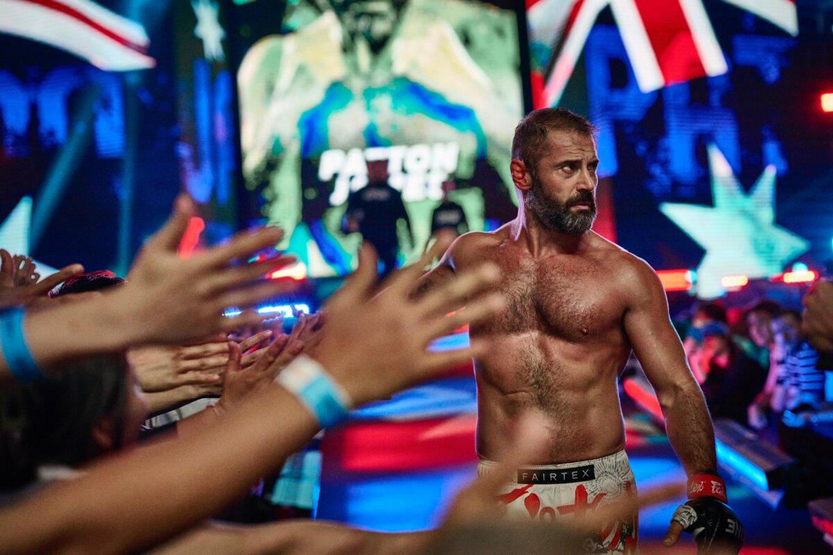 MMA fighter Patton James (Daniel MacPherson), in "The Beast." (Lionsgate)