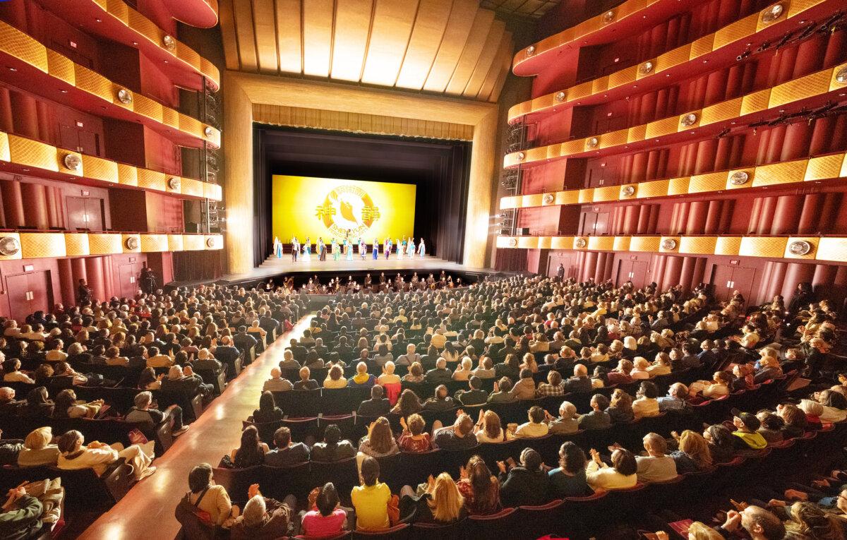 Shen Yun Performing Arts opening night at Lincoln Center in New York City on March 26, 2026. (Larry Dye/The Epoch Times)