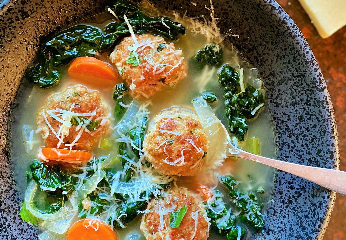 Double Up on Comfort in This Bowl of Soup