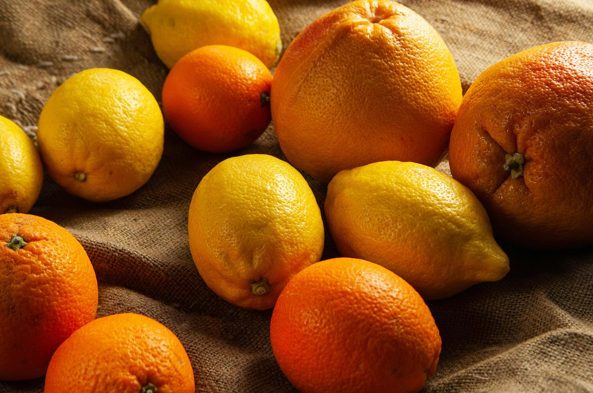 Citrus fruits are harvested through late winter into early spring, and are valued for their vitamin C and antioxidant content. (Boryslav Shoot/Pexels)