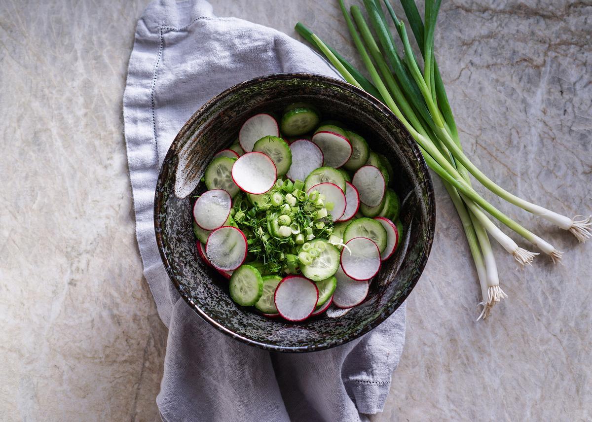 Fresh radishes add a nutritional boost to any spring salad. (AnaKopa/Shutterstock)