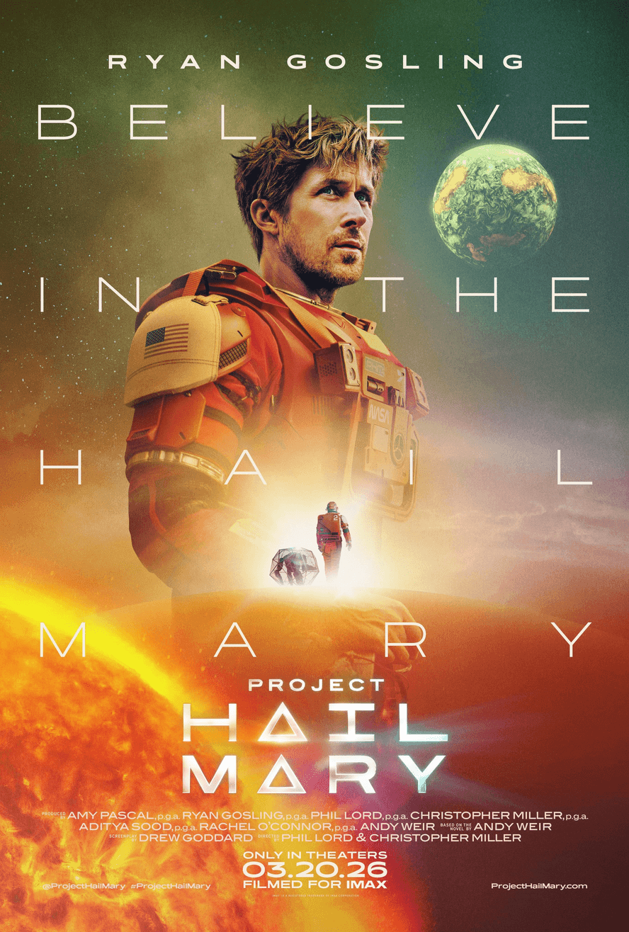 Promotional poster for "Project Hail Mary." (Sony Pictures Releasing)