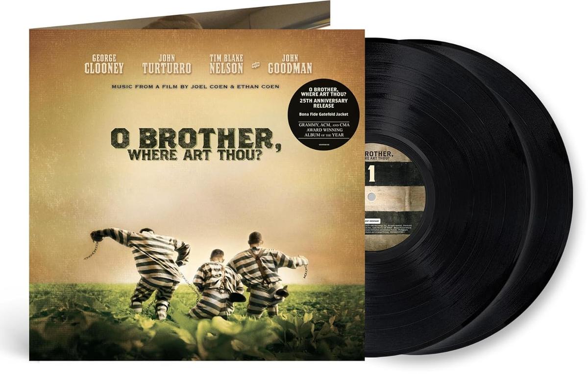 <br/>A special edition, 25th-anniversary soundtrack of the 2000 film "O Brother, Where Art Thou?" (‎ Lost Highway/Interscope)
