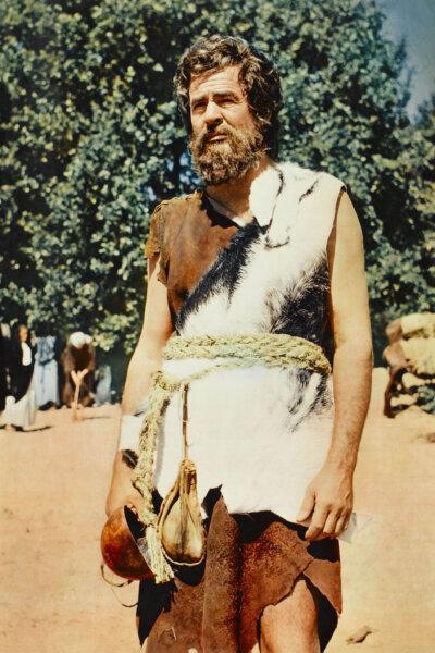John the Baptist (Robert Ryan), in "King of Kings." (Metro-Goldwyn-Mayer)