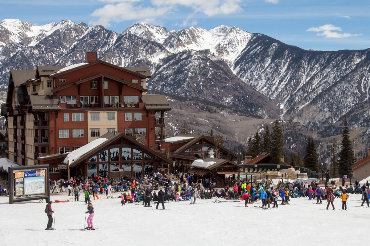 Twenty-five miles north of Durango, Purgatory Resort offers more than 1,300 acres of skiable terrain in the San Juan Mountains. (KaraGrubis/Getty Images)