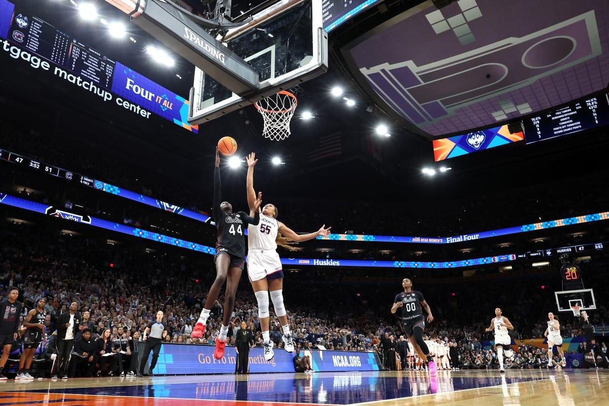 South Carolina Crashes UConn Party, Set for UCLA Next