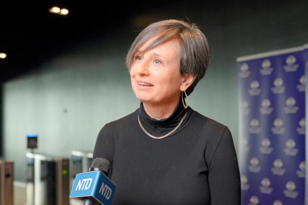 Sascha Faxe enjoyed Shen Yun's performance at the Royal Arena on April 1, 2026. (NTD)