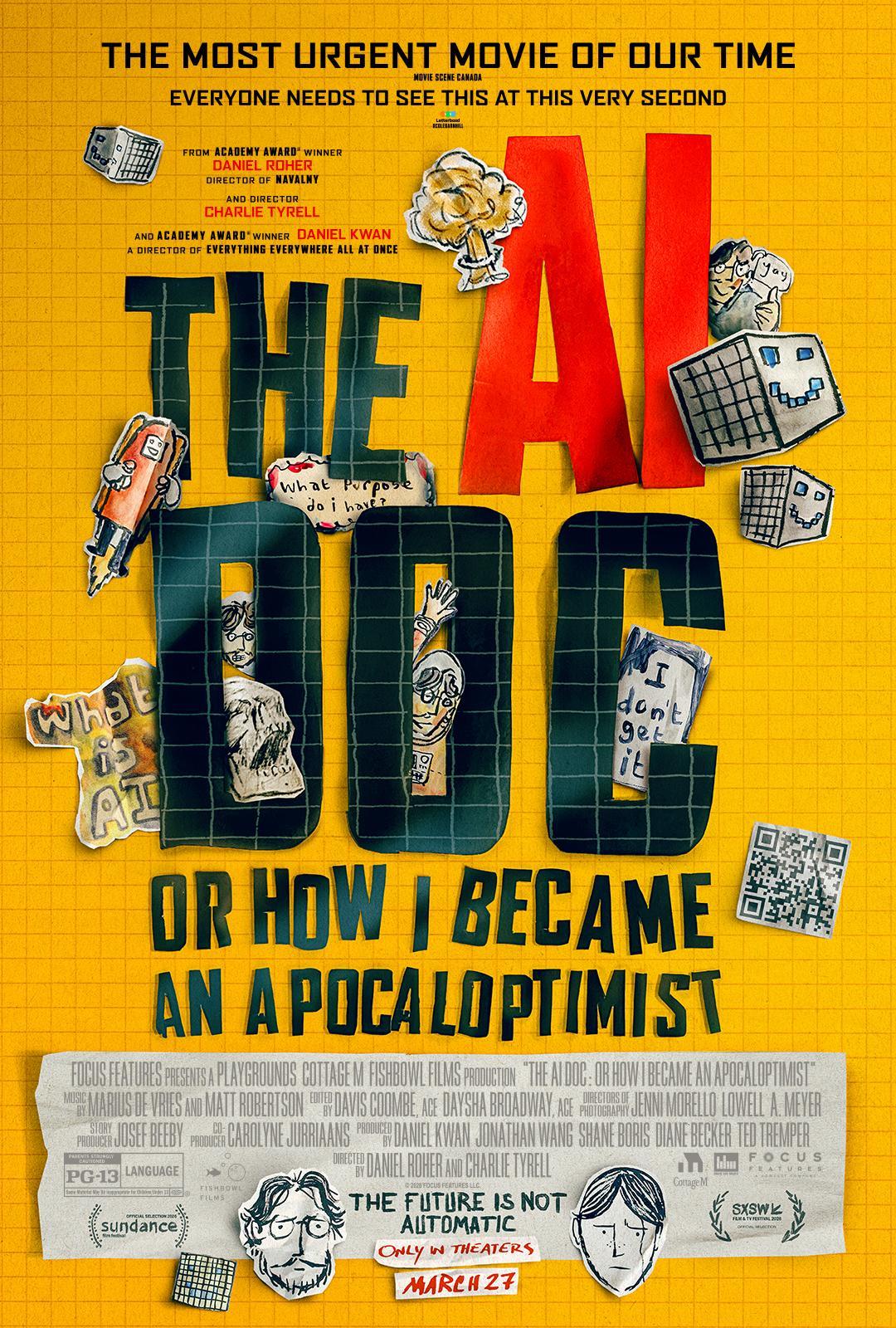 Poster for “The AI Doc: Or How I Became an Apocaloptimist.” (Focus Features)