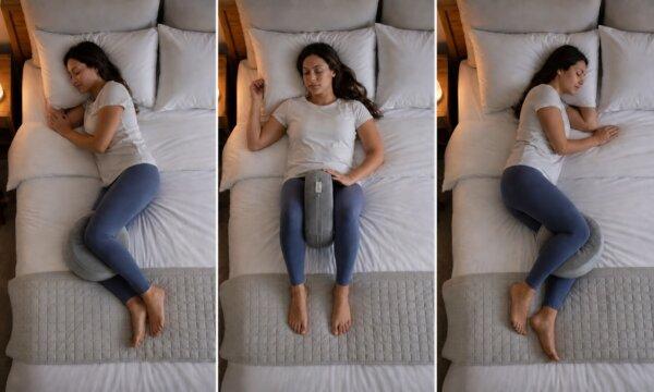 Doctors recommended KnēNest – a new knee pillow that provides precise support while you sleep, helping to prevent and reverse the damage caused by side sleeping.
