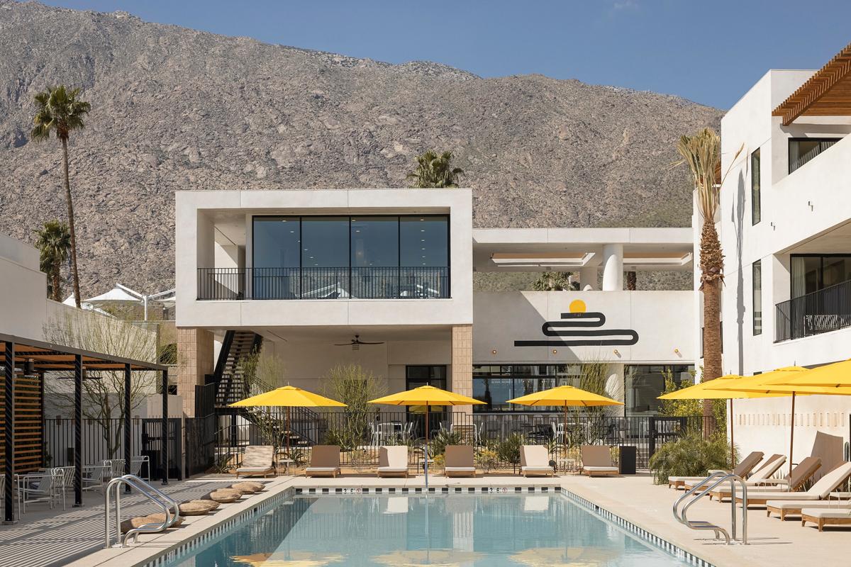 A view of the Drift Hotel in Palm Springs. (Courtesy of Erin Feinblatt)