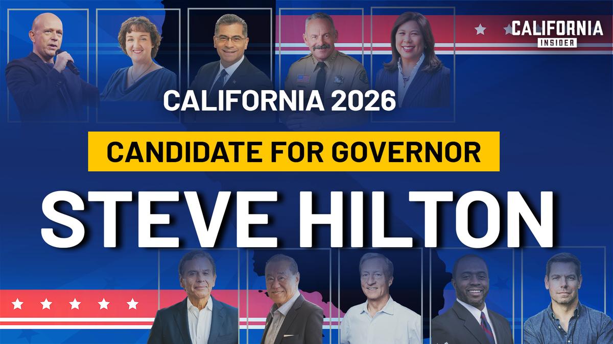 Talking With California Gubernatorial Candidate Steve Hilton thumbnail