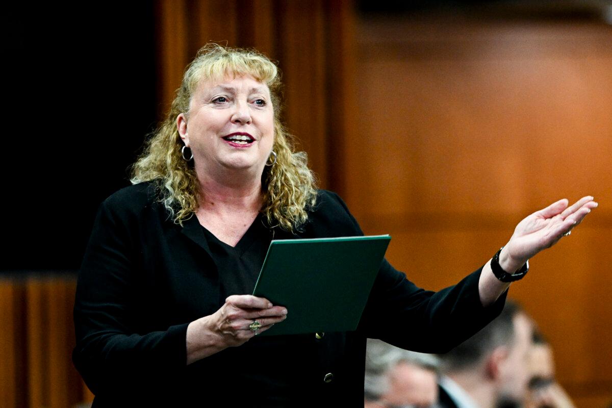 MP for Sarnia-Lambton-Bkejwanong Marilyn Gladu in the House of Commons on Parliament Hill in Ottawa on March 9, 2026. (The Canadian Press/Spencer Colby)