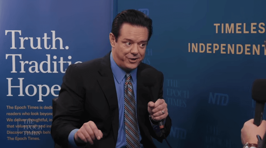 Wynton Hall on a recent episode of “American Thought Leaders.” (YouTube/American Thought Leaders)